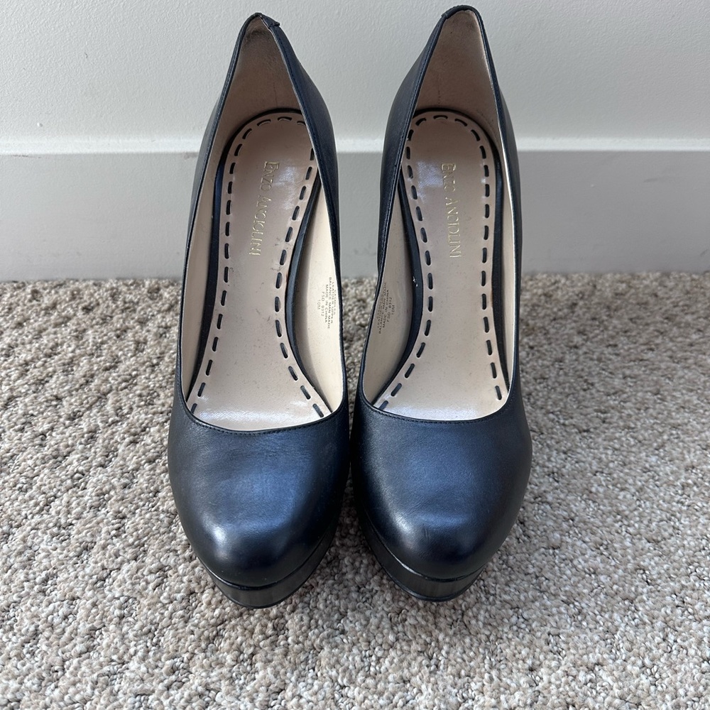 Black Enzo Anciolini Women's Heels
